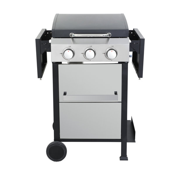 Moda Furnishings 3burner Propane Gas Bbq Grill 36900btu Output With